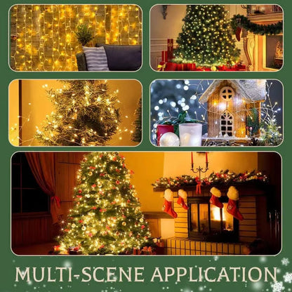 🎄Christmas LED Cluster Fairy Lights 🧚‍♀️LED Copper Wire Firecracker Light String🎁
