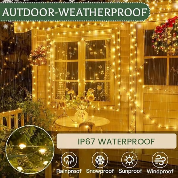 🎄Christmas LED Cluster Fairy Lights 🧚‍♀️LED Copper Wire Firecracker Light String🎁