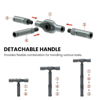 QIAWI™-Multifunctional Toolbox🛠️24-IN-1 Ratchet Set🔥